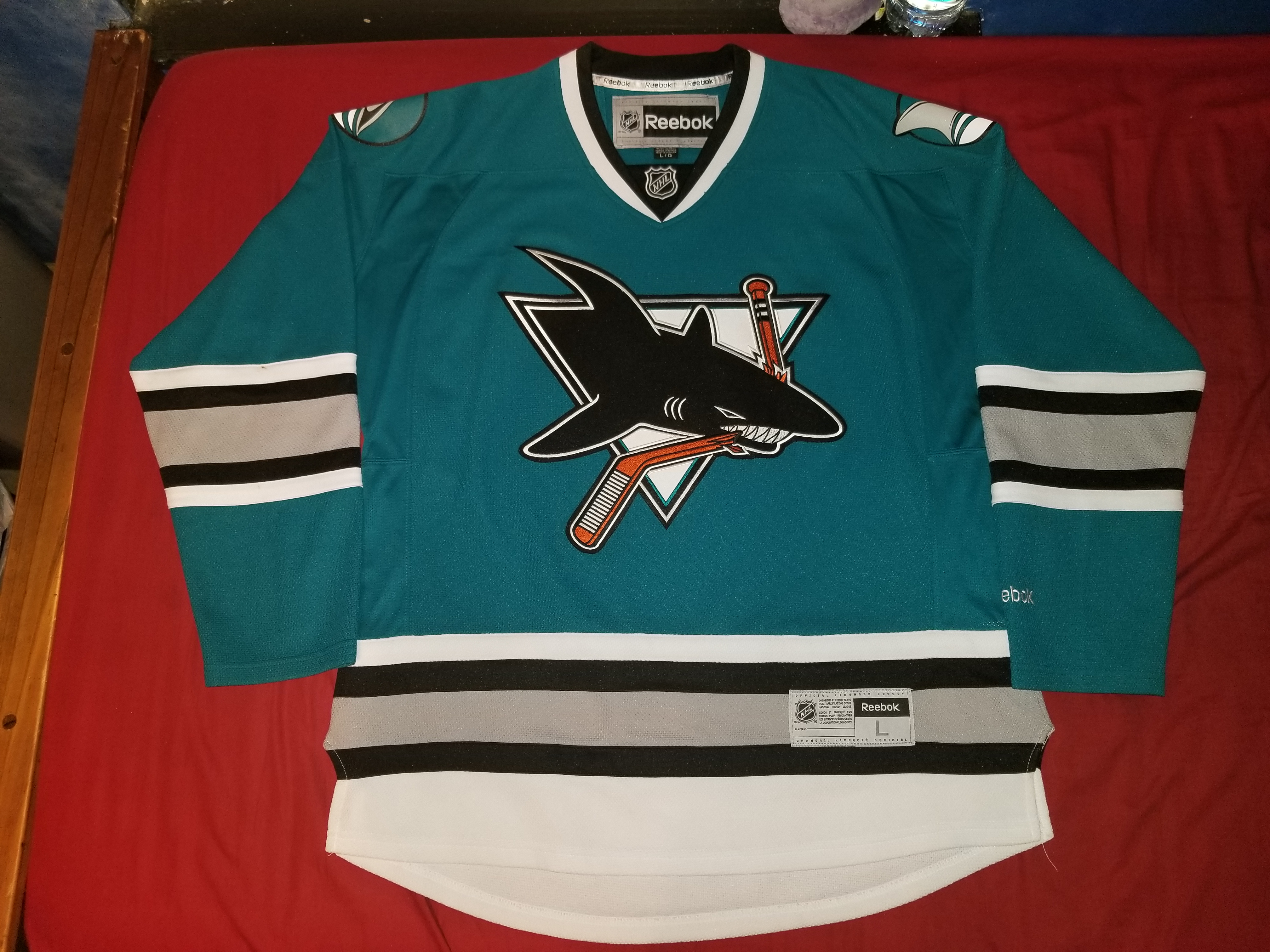 2016 sharks jersey